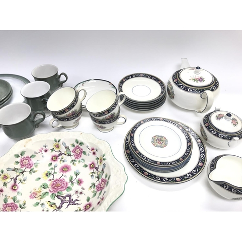 1201 - An assorted lot of China including Royal Albert - Wedgwood etc.