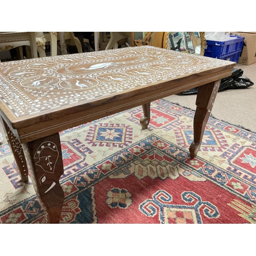 1437 - Anglo Indian inland teak table