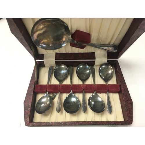 810 - Large collection of silver plated cutlery- pocket watches and other oddments.