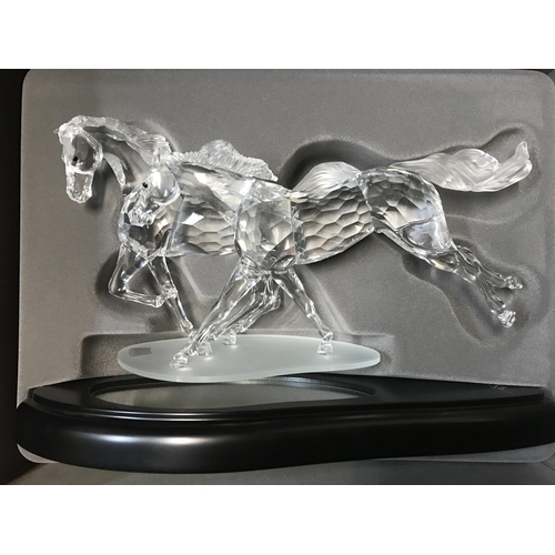 936 - A Swarovski limited edition piece The Wild Horses 05347/10000, with certificate of authenticity, pap... 