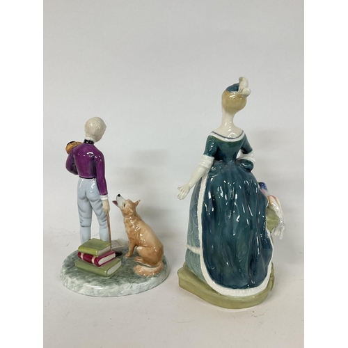 959 - Royal Doulton figures including The Young Master & Clarinda