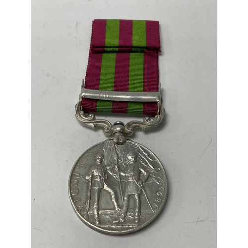 1636 - India general service medal with Punjab Frontier 1897-98 bar.