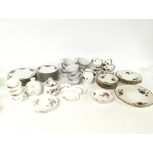 153 - No Reserve - A collection of various part tea sets including Royal Doulton and Melea China.