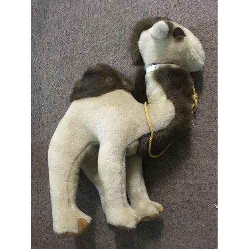 163 - No Reserve - A Merrythought soft toy camel