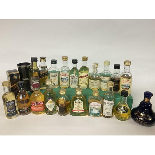 198 - No Reserve - Whiskey miniatures, some lower level, all sealed.