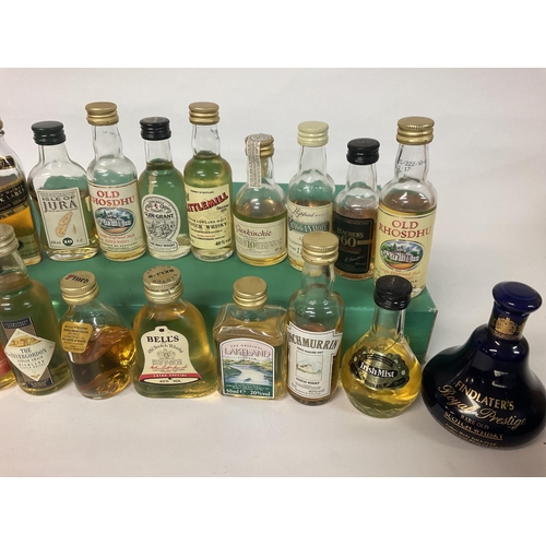 198 - No Reserve - Whiskey miniatures, some lower level, all sealed.