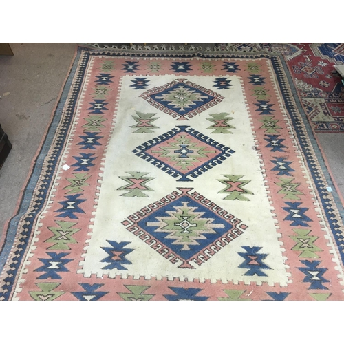 277 - A hand-knotted rug 8x6ft NO RESERVE