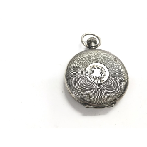 367 - A 925 silver pocket watch weighting 80g.