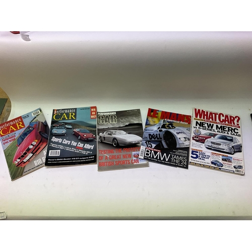 371 - Vintage car magazines including performance car, what car? etc