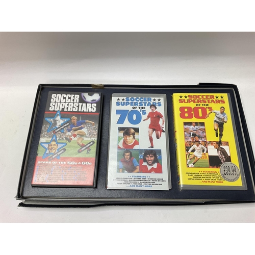 376 - Collection of vintage entertainment items including some cased games for the Atari 2600, a boxed Waf... 