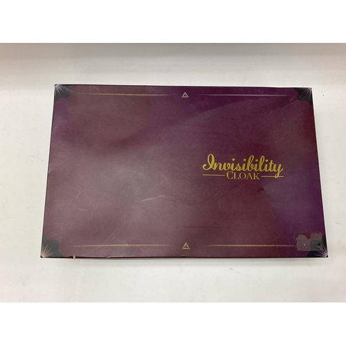 378 - Boxed Official Harry Potter invisibility cloak