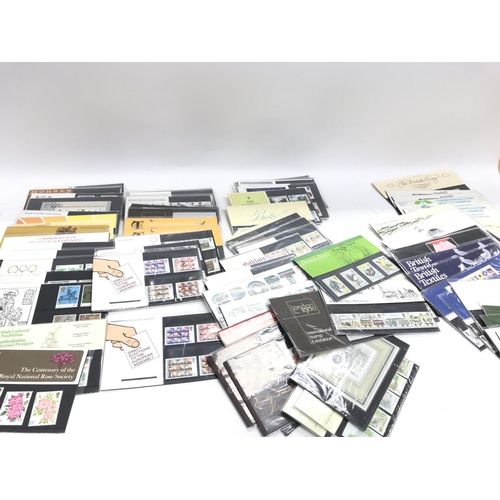 401 - A large collection of sealed stamp packs.