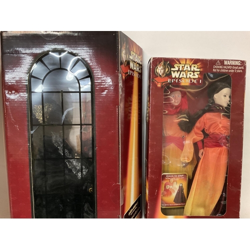 482 - No Reserve - Star Wars Queen Amidala boxed figures