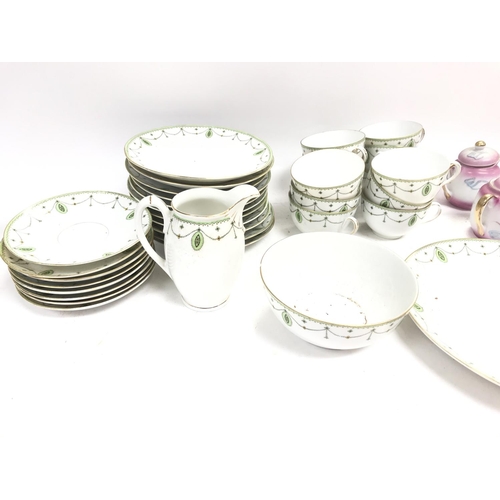 560 - A collection of assorted ceramics item including part tea sets.