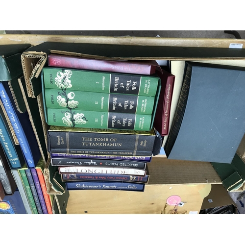 765 - 2 Box's of folio society books