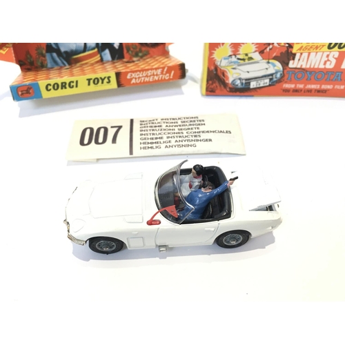 10 - A Boxed Corgi James Bond Toyota 2000 GT #336. With Sealed Instructions.