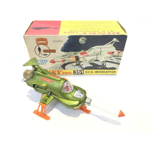 12 - A Boxed Dinky U.F.O. interceptor #351. No insert..