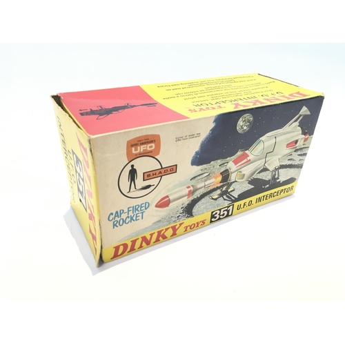 12 - A Boxed Dinky U.F.O. interceptor #351. No insert..