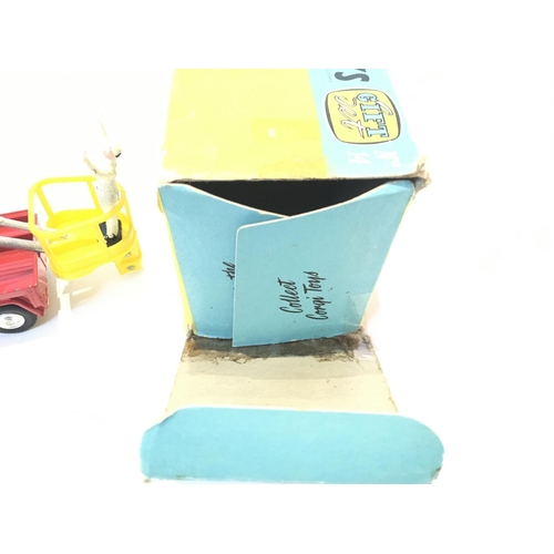 14 - A Boxed Corgi Gift Set #14 Hydraulic Tower Wagon With Lamp Standard. (Box is worn).