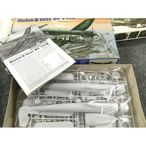 165 - A Collection of Various Model Kits Including Figures, planes and Tanks.(2).