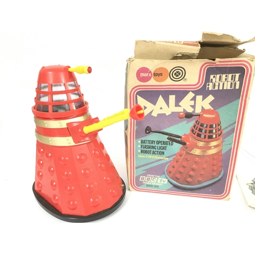 168 - A Boxed Marx Toys Doctor Who Dalek 1974.