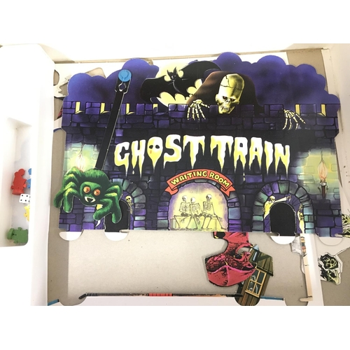 174 - A Boxed Denys Fisher Ghost Train Game.