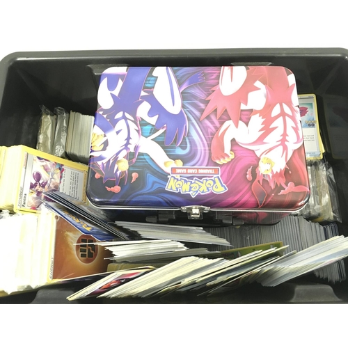 214 - A Box Containing a Collection of Modern Pokemon Cards.