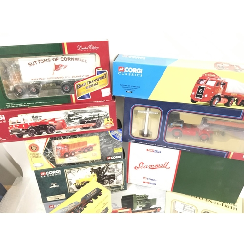 224 - A Collection of Corgi Classics All Boxed. All Lorrys.