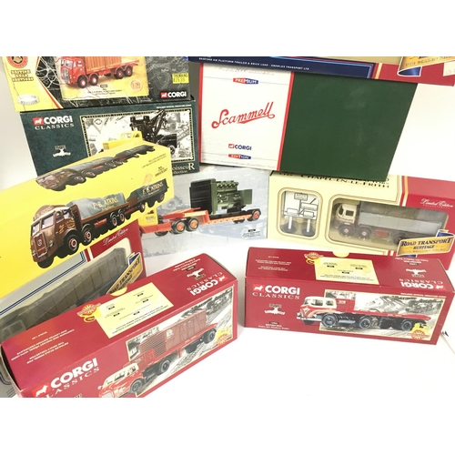 224 - A Collection of Corgi Classics All Boxed. All Lorrys.