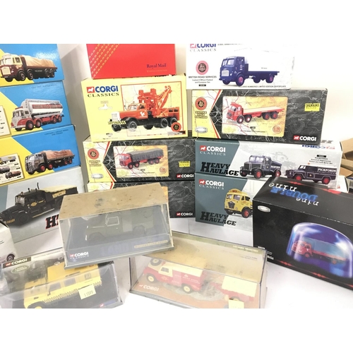 226 - A Collection of Corgi Classics including Heavy Haulage and Nine Double Nine.