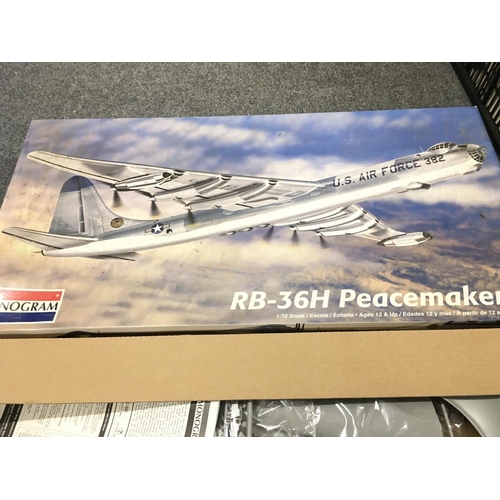 227 - A Boxed Monogram RB-36H Peacemaker Model Kit 1:72 Scale.