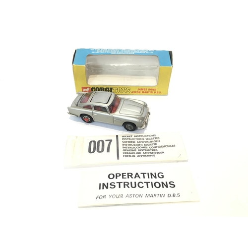 27 - A Boxed Corgi James Bond Aston Martin D.B.5 # 270.