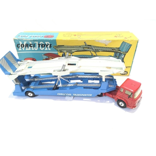 3 - A Boxed Corgi Carrimore Car Transport. #1105