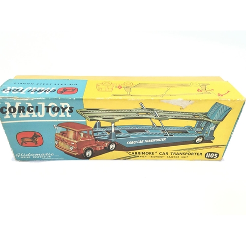 3 - A Boxed Corgi Carrimore Car Transport. #1105