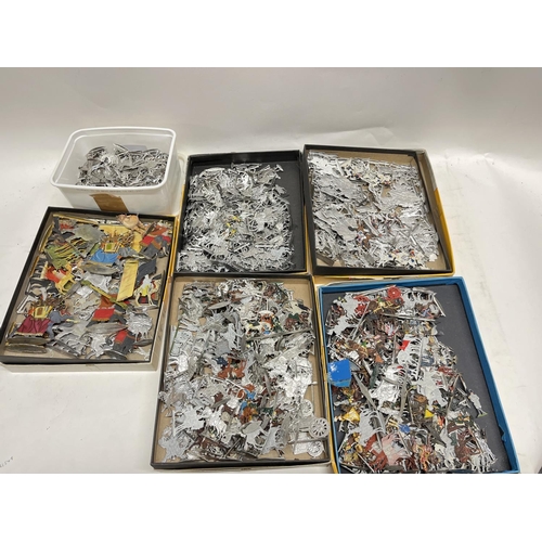 320 - Large collection of various lead figures.