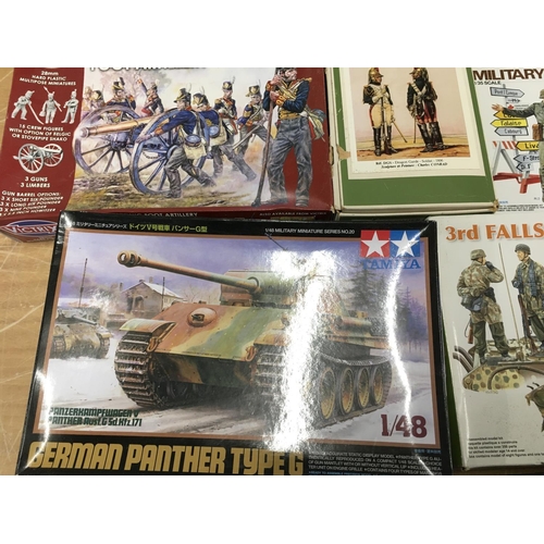 341 - A Collection of Various Model Kits including Tamiya. Maisto Etc.