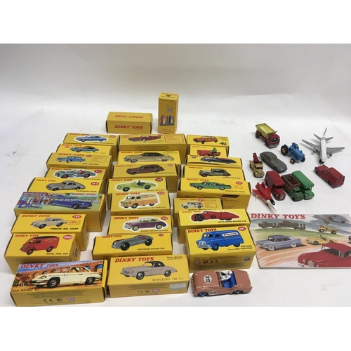 348 - Collection of boxed Dinky Atlas and some Playworn.