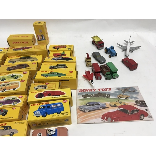 348 - Collection of boxed Dinky Atlas and some Playworn.