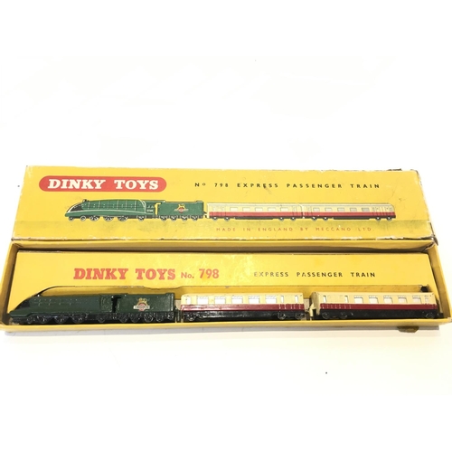 36 - A Boxed Dinky Express Passenger Train #798.