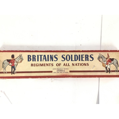 361 - A Britains Boxed Mounted Russian Cossacks. #156.