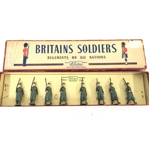 363 - A Boxed Britains Italian Infantry #1435.