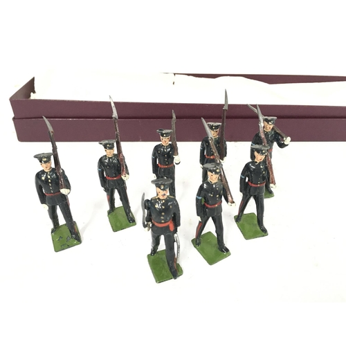 366 - A 1950s Britains Set #2089 Gloucester Regiment in Repro Box.