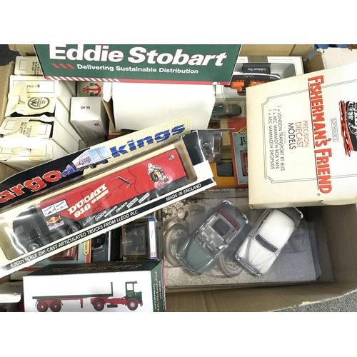 384 - A Box Containing Various Boxed Die-Cast. No Reserve.