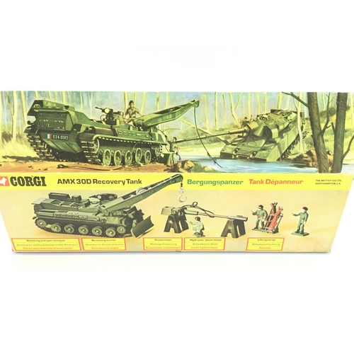 4 - A Boxed Corgi AMX 300 Recovery Tank. #908.