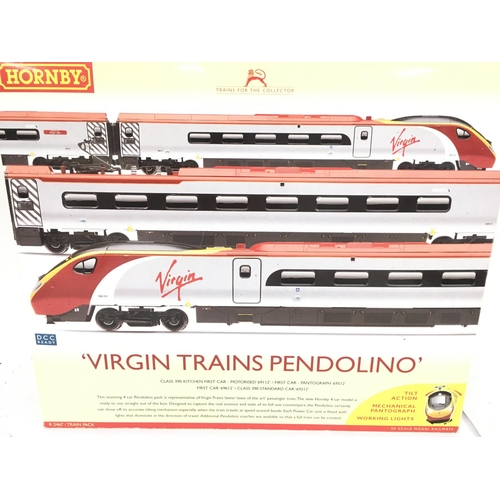 403 - A boxed Hornby Virgin Trains Pendolino # R2467. DCC Ready.