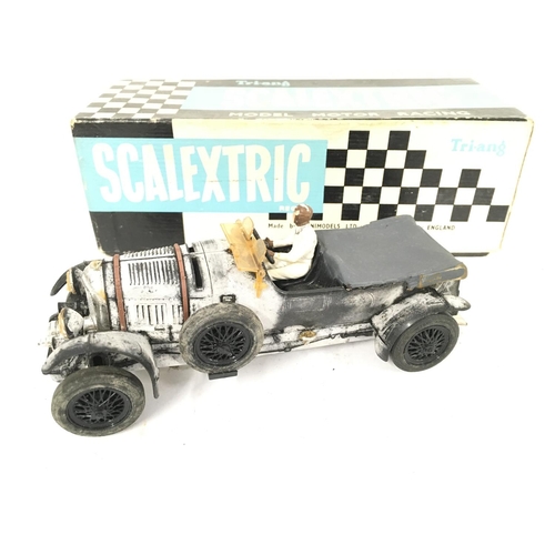 405 - A Boxed Scalextric Bentley #C.64. In need of a Clean.