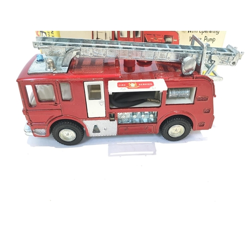 41 - A Boxed Dinky Merryweather Marquis Fire Tender. #285. Box is worn.