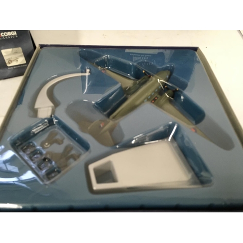 412 - 3 X Boxed Corgi Aviation Archive Aircraft including a Douglass C-47A. A Douglas DC3 and a Boeing C-9... 