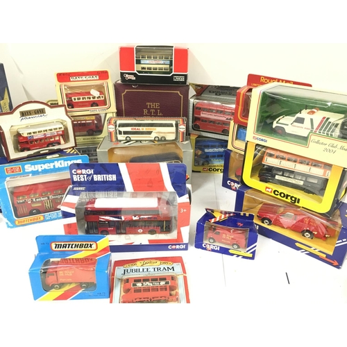 431 - A box Containing Various Boxed Die-Cast including Corgi. matchbox Etc. No Reserve.