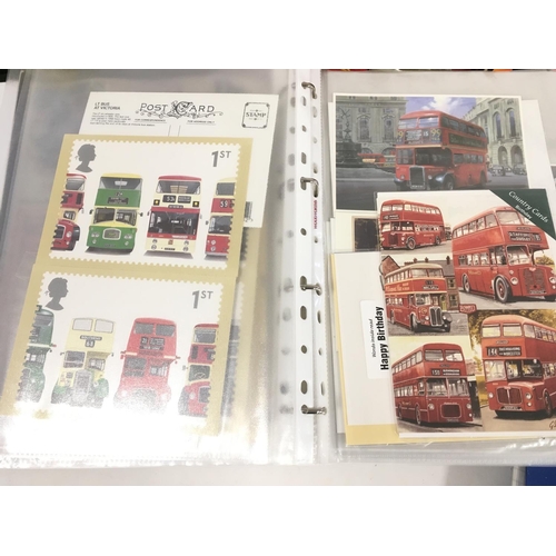 438 - A Collection of Boxed Die-Cast Buses etc. and a Binder containing Bus Memorabilia.